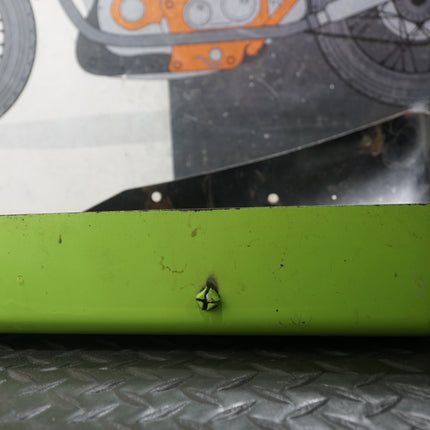 1999 Victory V92C Side Cover Panel Cowl Fairing Green