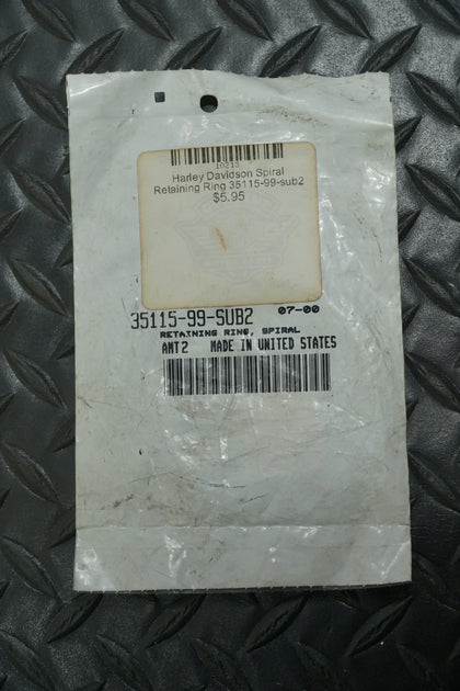 Harley Davidson Case Bearing Retaining Ring 99-01 FXST FLST FLT FXD photo 2