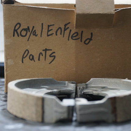 Royal Enfield 6” Brake Shoes Bullet 500 Classic 500 New No Springs