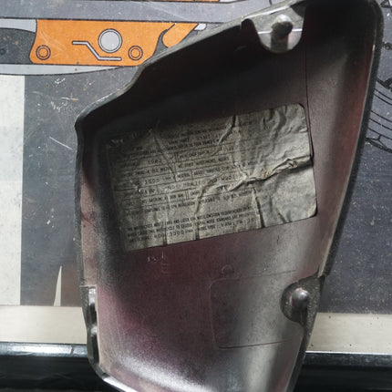 1995 Yamaha XV1100 Virago Right Side Cover Fender OEM Black Scratched