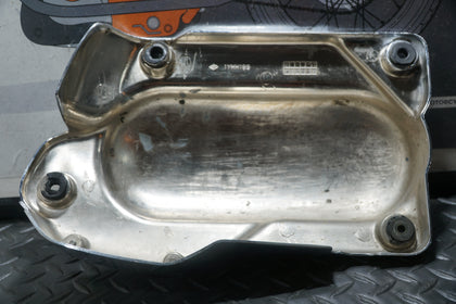 Yamaha V-Star XVS1100 Left Rear Engine Chrome Side Cover Guard OEM Used photo 5