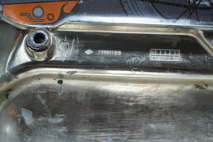 Yamaha V-Star XVS1100 Left Rear Engine Chrome Side Cover Guard OEM Used photo 6