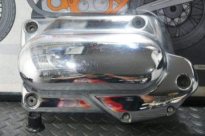 Yamaha V-Star XVS1100 Left Rear Engine Chrome Side Cover Guard OEM Used photo 1