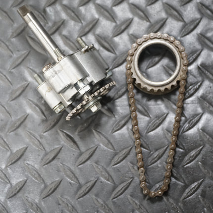 2000-01 Honda CBR929RR Oil Pump Gear & Chain Assembly OEM