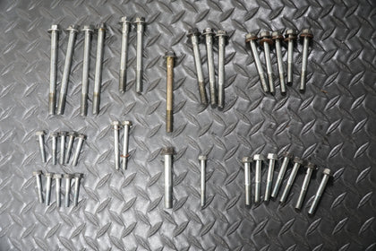 2000-01 Honda CBR929RR CBR900RR OEM Hardware Lot Bolts & Screws Bottom End photo 1