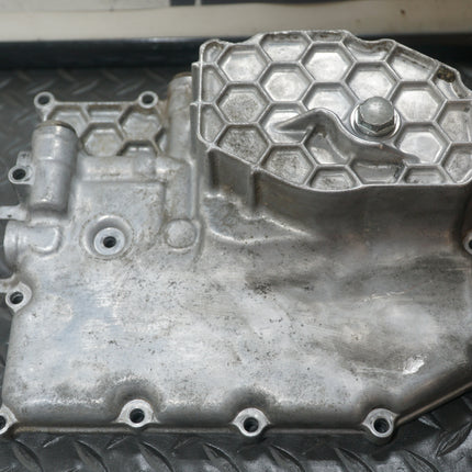 1998-2006 Suzuki Katana GSX600F Oil Pan OEM w/ All Bolts Stripped Drain Bolt