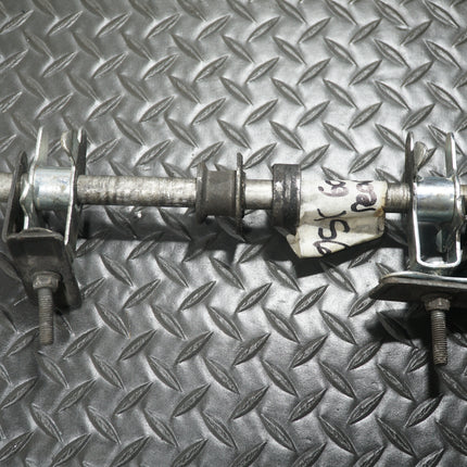 2001-2006 Suzuki GSX600F Katana Rear Wheel Spindle Axle B071 w/ Adjusters