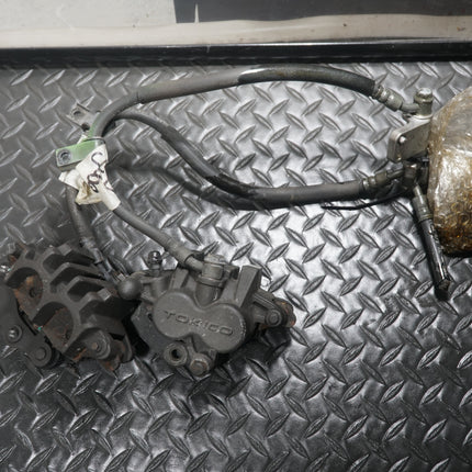 1998-2006 Suzuki GSX600F Katana Front Brake Calipers OEM w/ Hardware