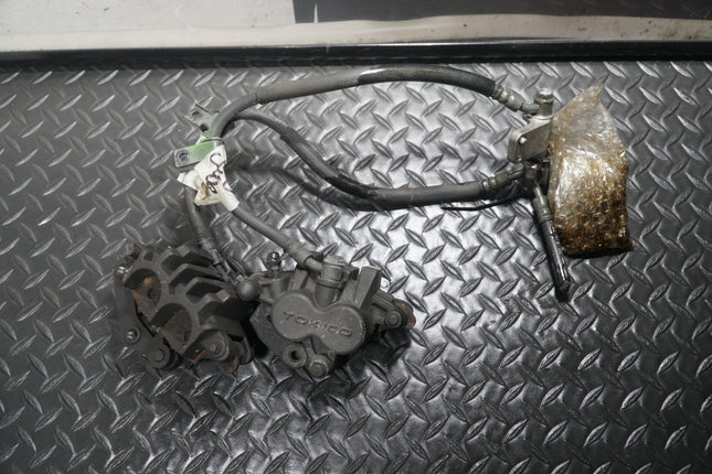 1998-2006 Suzuki GSX600F Katana Front Brake Calipers OEM w/ Hardware