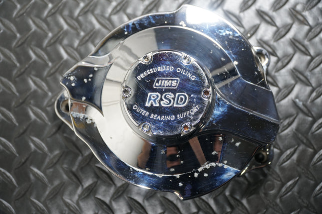 JIMS RSD Right Side Drive 6-Speed Transmission Hydraulic Pulley Cover