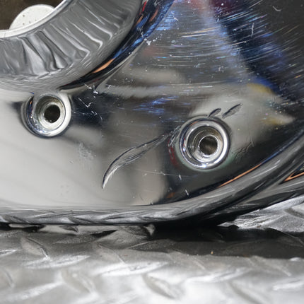 Harley Sportster XL1200C Right Engine Cover 2004-Up OEM 25230-04A Chrome