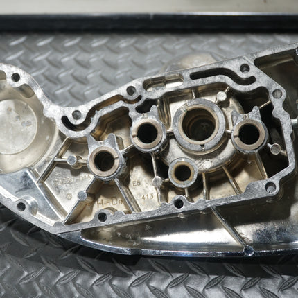 Harley Sportster XL1200C Right Engine Cover 2004-Up OEM 25230-04A Chrome