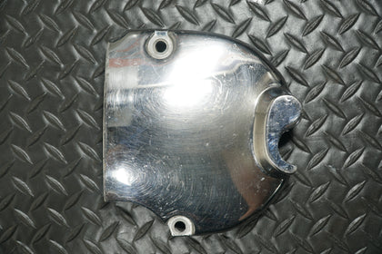 Harley Sportster Chrome Electric Start Transmission Cover 34879-71 OEM photo 1