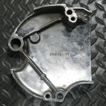 Harley Sportster Chrome Electric Start Transmission Cover 34879-71 OEM