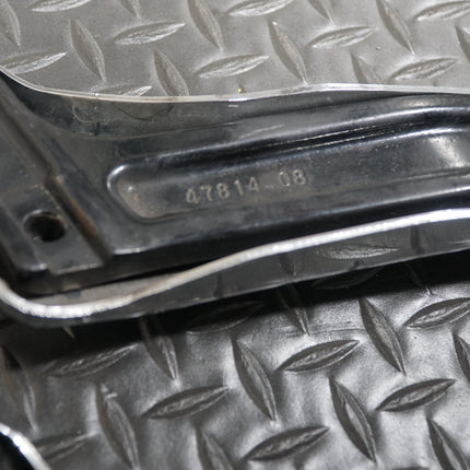 2008 Harley Softail Fat Boy Chrome Rear Fender Strut Cover Set OEM 47814-08