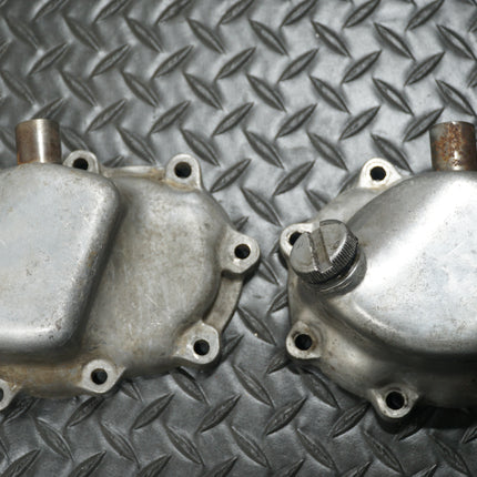 Harley Shovelhead Big Twin Transmission Side Cover Lot of 4 OEM Vintage