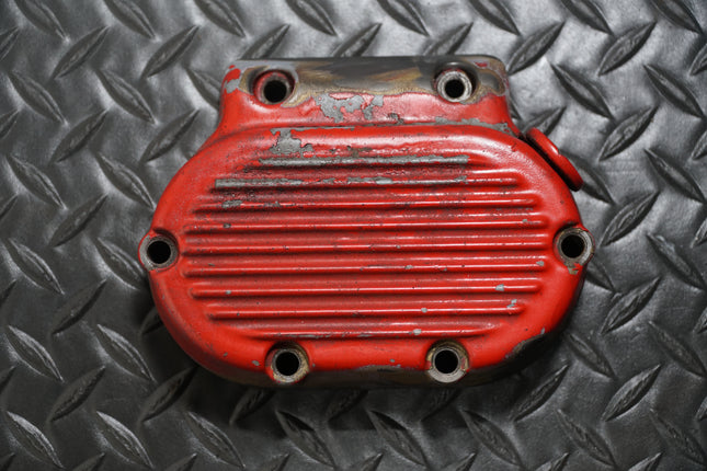 Harley Electra Glide Dyna Softail Ribbed Transmission Right Side Cover OEM