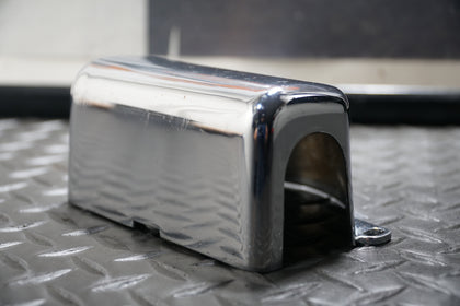2003 Harley Davidson Chrome Handlebar Cover OEM – Used, Needs Buffing photo 5
