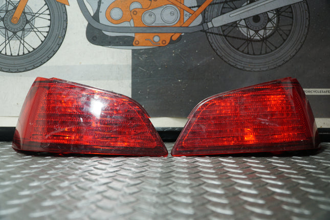 2001 Honda Goldwing GL1800 Trunk Tail Brake Light Set Left & Right OEM