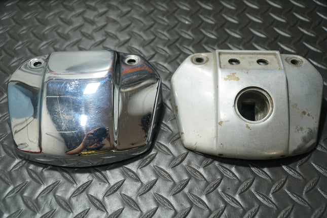 Harley FXR Headlight Visor Cover + 1975 XLCH Sportster Dash Panel 67888-74