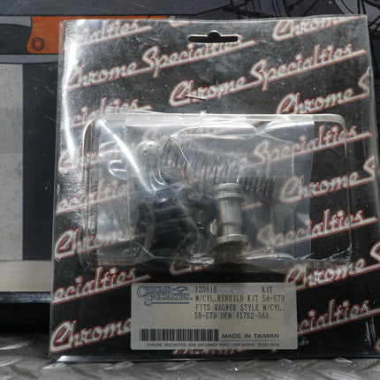 Chrome Specialties Rear Master Cylinder Repair Kit Harley FL FX 71-E79 41762-58A