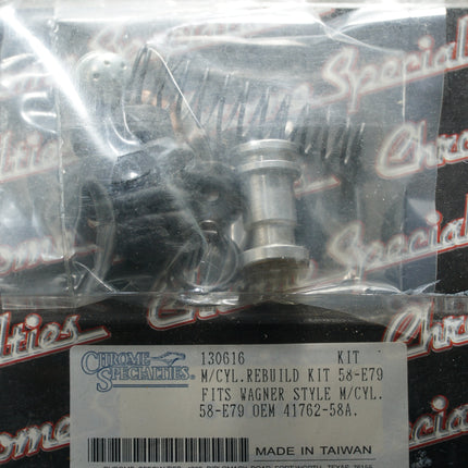 Chrome Specialties Rear Master Cylinder Repair Kit Harley FL FX 71-E79 41762-58A