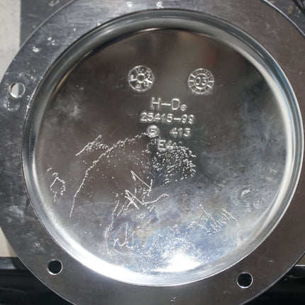 Harley Chrome Derby Cover 25415-99 OEM Dyna Softail Clutch Inspection Cover