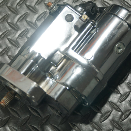 Spyke 2.0kW Chrome Starter Harley Big Twin Engines High Torque Used Tested