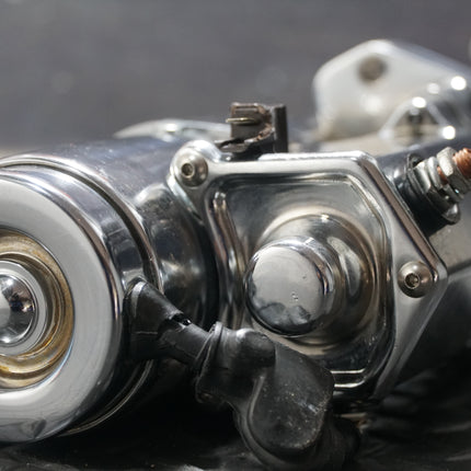 Spyke 2.0kW Chrome Starter Harley Big Twin Engines High Torque Used Tested