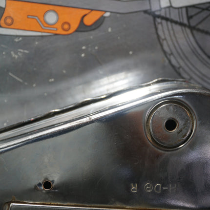 Harley Softail Right Side Tool Box Storage Compartment Used Damaged