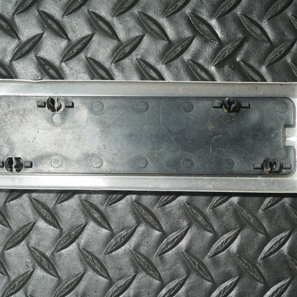 Harley Dyna 06+ Battery Cover Chrome w/ Brushed Aluminum or Stainless Trim