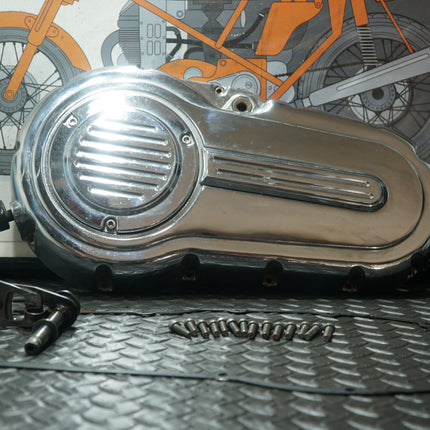 1999 Victory V92C Clutch Cover w/ Stator Gasket Bolts & Shift Shaft Ratchet