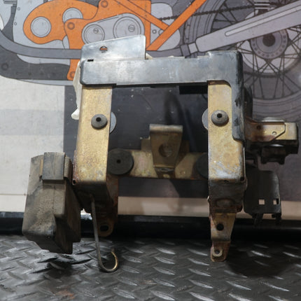1985-1986 Honda Shadow VT1100 Battery Box Tray Holder OEM w/ Hardware