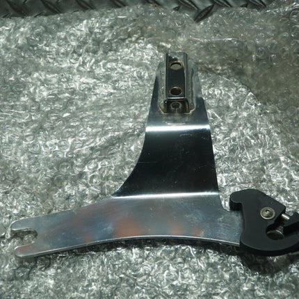 Harley Softail 2000+ Detachable Chrome Backrest Sissy Bar Passenger Brackets