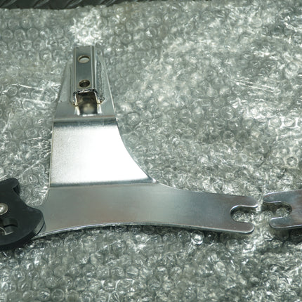 Harley Softail 2000+ Detachable Chrome Backrest Sissy Bar Passenger Brackets