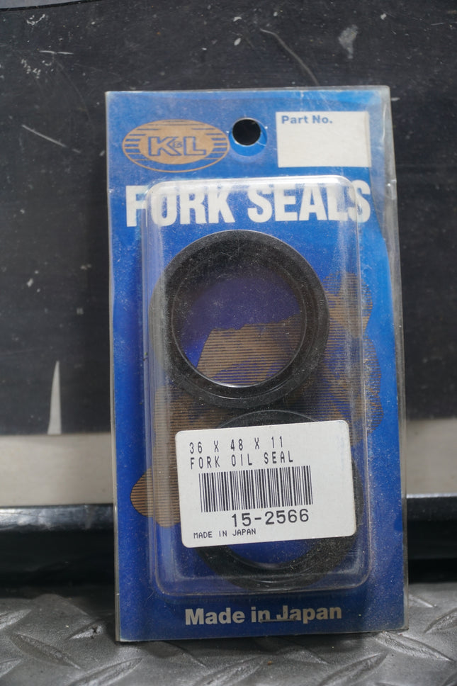 NEW K&L Supply Fork Oil Seals 36x48x11mm 15-2566 ARS Suspension Set