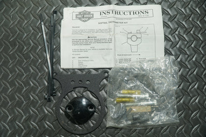 HARLEY DAVIDSON SOFTAIL SPEEDOMETER TACHOMETER BRACKET KIT FLSTN 67346-04 photo 1