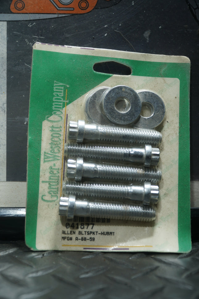 V-Twin Mfg Sprocket Bolt Kit Harley Softail 1985-1996 Cast Wheel OEM Style