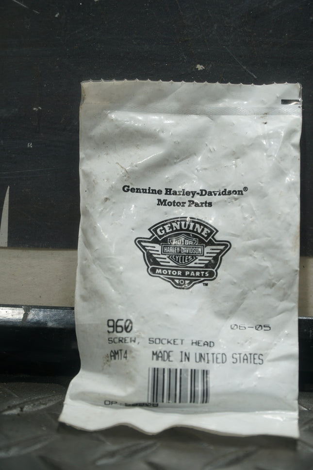 Harley Davidson Socket Head Screw 960 Genuine OEM New