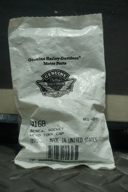Harley Davidson Socket Head Torx Screw 4168 OEM 8 Pack Genuine photo 1
