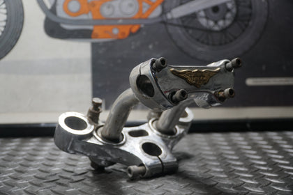 2000 Harley Sportster XL883 Top Triple Tree Clamp w/ 6” Risers & Clamp photo 1