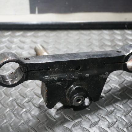1989 Harley Softail Lower Triple Tree Clamp Steering Stem OEM