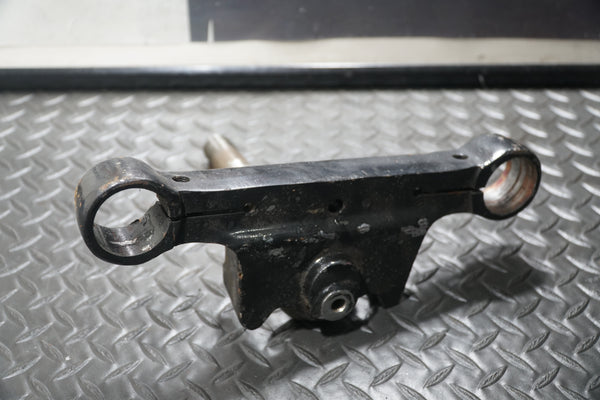 1989 Harley Softail Lower Triple Tree Clamp Steering Stem OEM