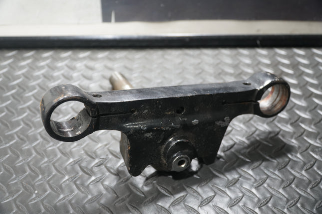 1989 Harley Softail Lower Triple Tree Clamp Steering Stem OEM