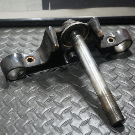 1989 Harley Softail Lower Triple Tree Clamp Steering Stem OEM