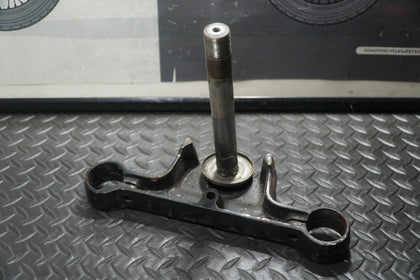 1989 Harley Softail Lower Triple Tree Clamp Steering Stem OEM photo 4