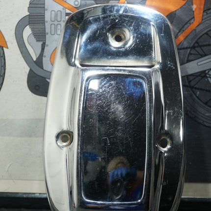 Harley Chrome 80ci Carb Air Cleaner Cover Shovelhead FL FX 1966-1984 w/ Back Plate