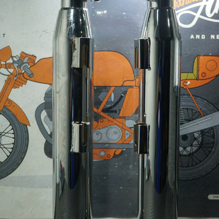 Harley Sportster 883 1200 Muffler Exhaust Set Aftermarket Black New