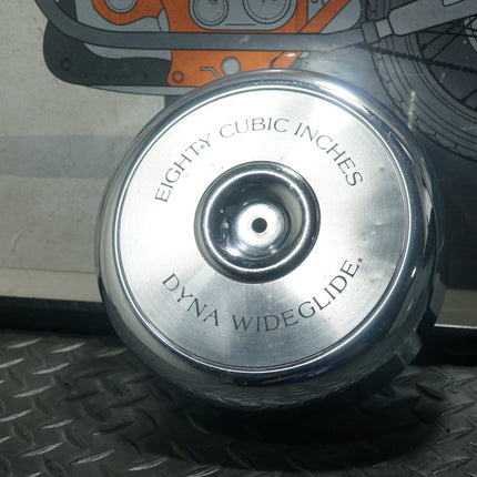 Harley Dyna Wide Glide Air Cleaner Filter Cover OEM Chrome Evo 1990s
