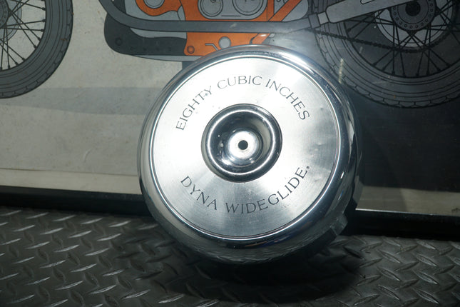 Harley Dyna Wide Glide Air Cleaner Filter Cover OEM Chrome Evo 1990s